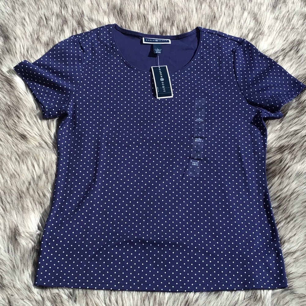 Kenneth Scott top blue size L womenswear